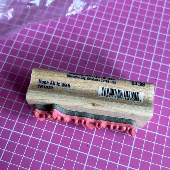 Wood Stamps Lot of 5 - Picture 4 of 4